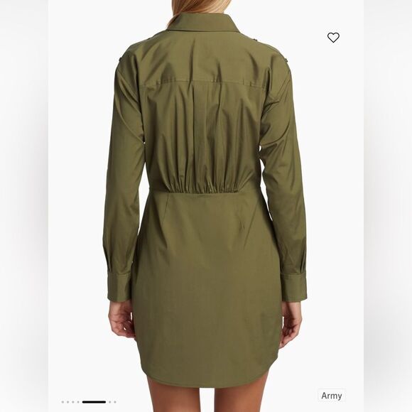 Veronica Beard Rae Poplin Mini Dress NWT - Picture 3 of 9